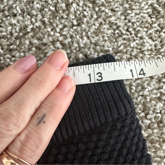 Free People fp Beach Knit Relaxed Flowy Pants Black - Picture 9 of 9